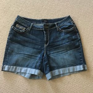a.n.a Cuffed Jean Shorts